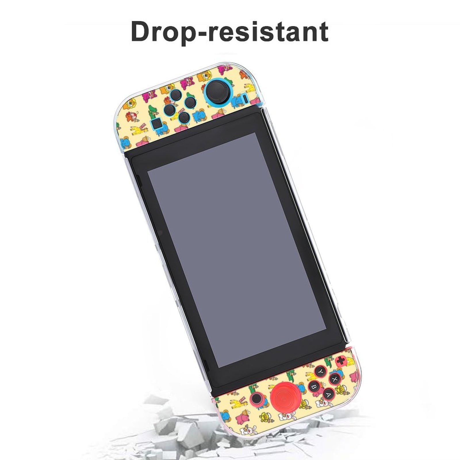 Amazon.co.jp: たべっ子どうぶつ Switch対応 スイッチカバー スイッチ