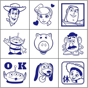 ■スタンプアートギャラリー　TOY STORY □スタンプアートギャラリー TOY STORY □スタンプアートギャラリー