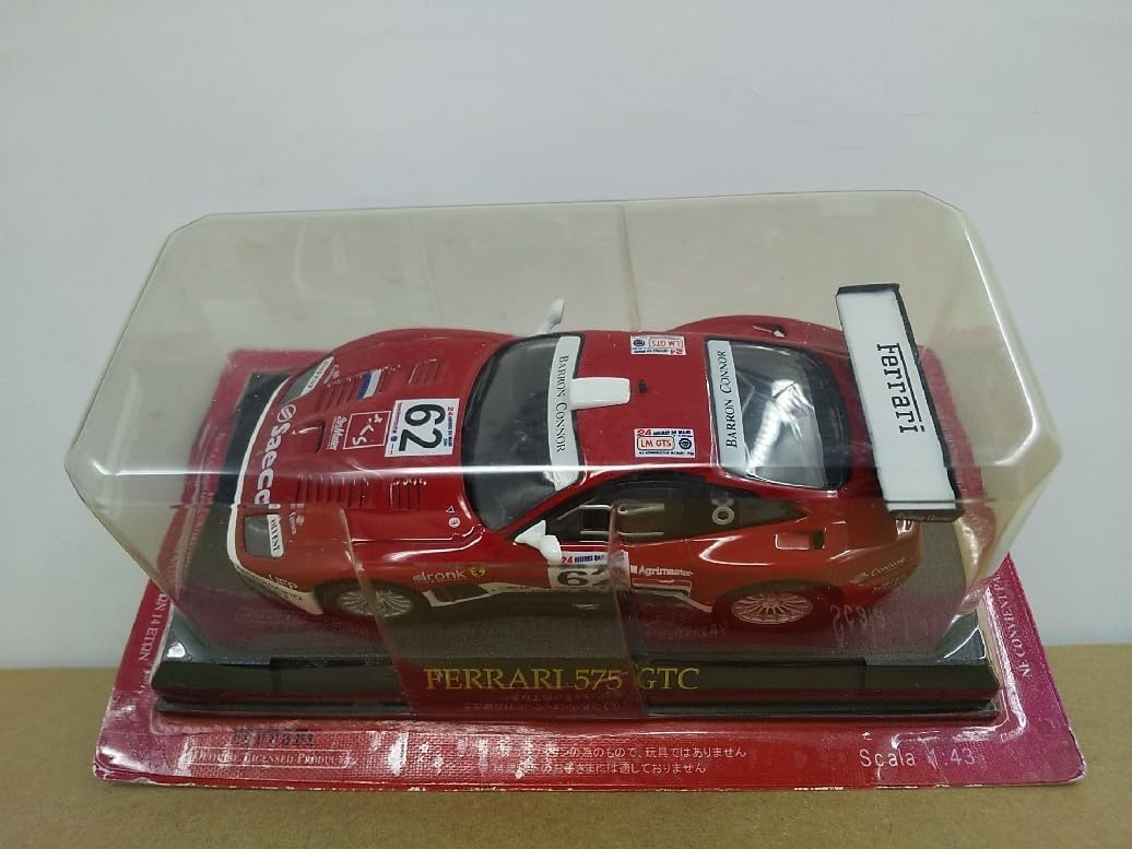 Amazon | □ アシェット 1/43 FERRARI 575 GTC フェラーリ レーシング