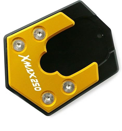 Miniatura 5 de CNC Side Kickstand Foot Side Stand Enlarge Extension Plate for Yamaha Xmax 300 400 125 250 X-MAX 2017-2023 (Color  B, Size  1)