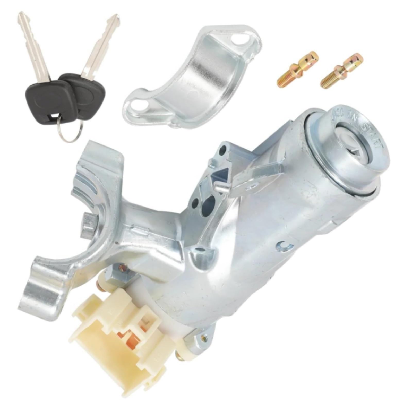 Cilindro de encendido 45020-1211 para Toyota Rav4 1998-2000 con soportes y llaves 8