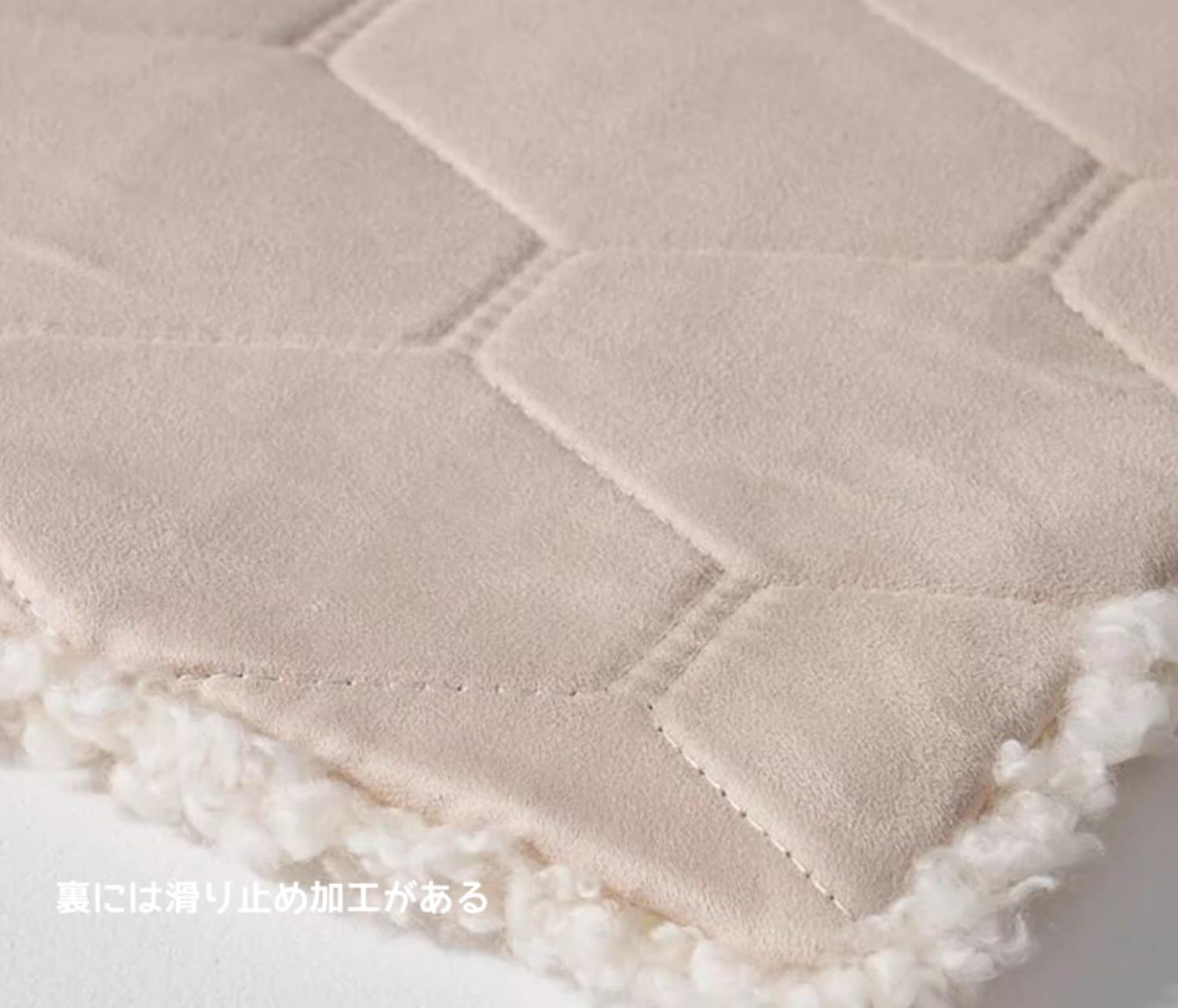 Amazon.co.jp: ムートンクッション 天然ムートン 羊毛100% 短毛