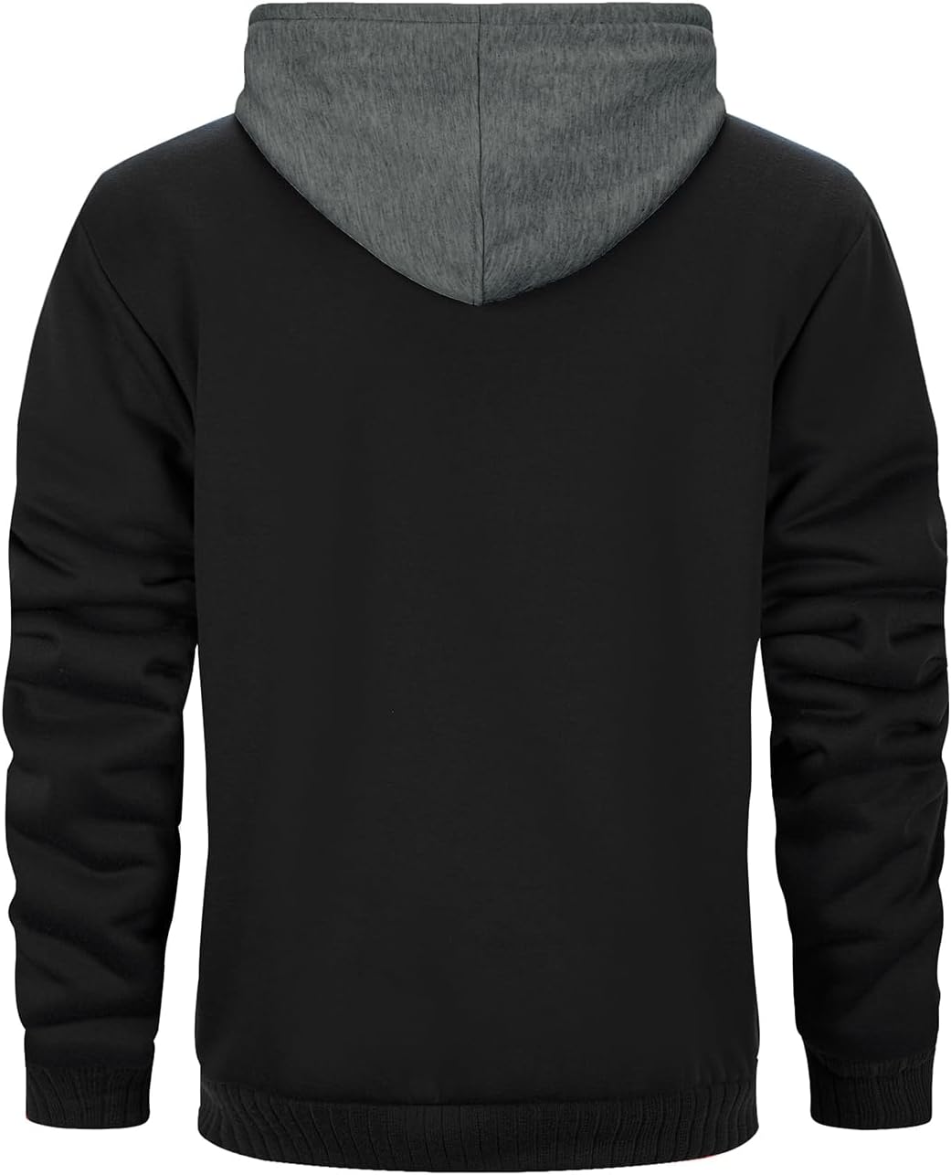 MANTORS Men's Heavyweight Fleece Hoodies Full Zip Sherpa Lined Warm Thick Hoodie Jacket Coats - Image 4