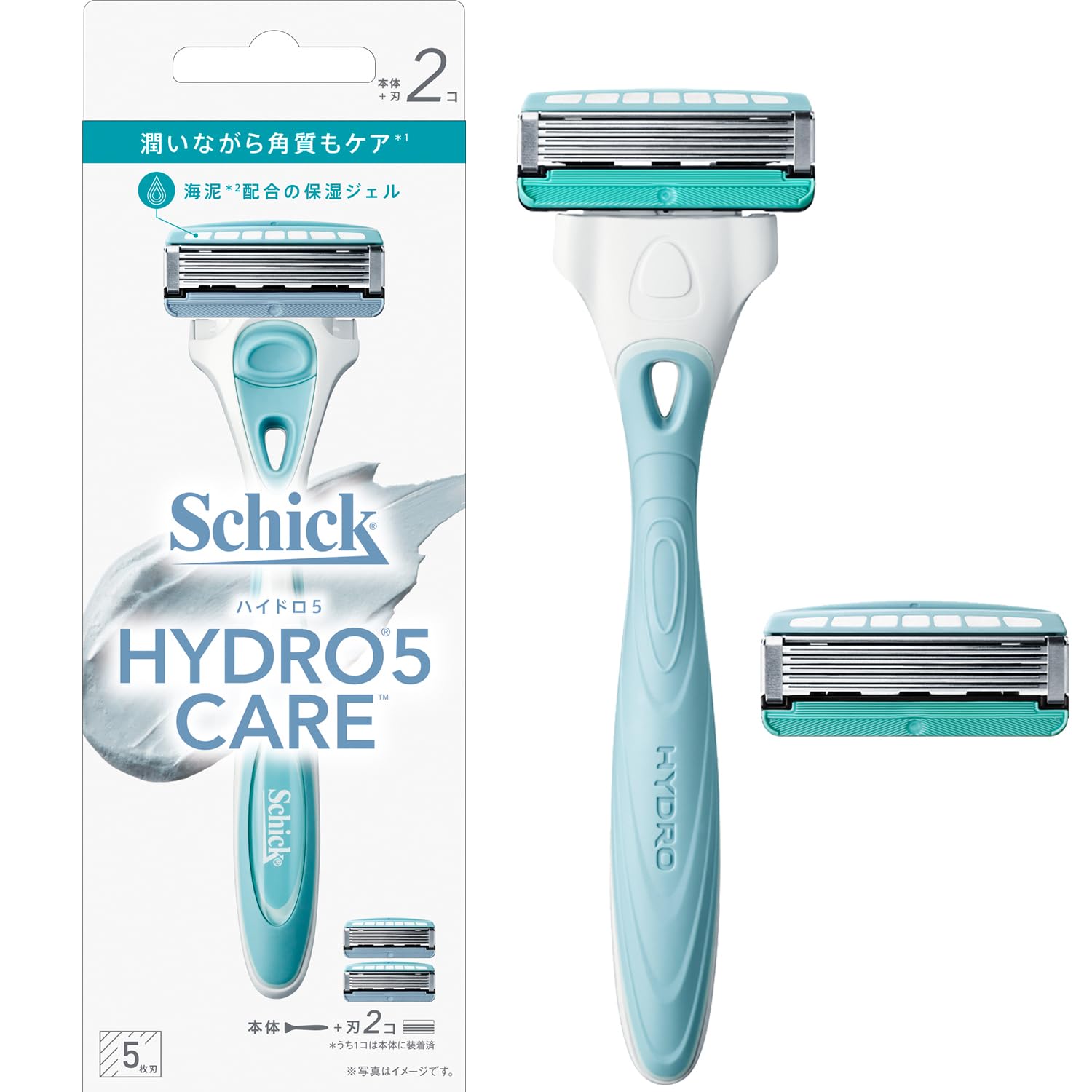 シック・ジャパン シック　ハイドロ５　ケア　ホルダー(刃付き)+替刃１個×5パック Amazon.co.jp: Schick(シック)ハイドロ5ケア ホルダー(刃付き+替刃1コ