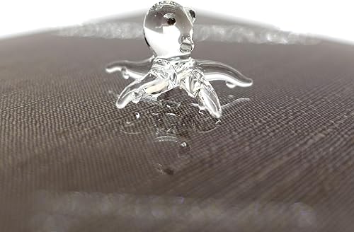 Miniatura 2 de Sansukjai Figuras pequeñas de pulpo, vidrio soplado a mano, animales, regalo coleccionable para decoración del hogar (líquido transparente)