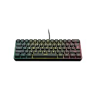 Surefire Kingpin X1 60% Gaming Tastiera US English, Gaming Multimedia Keyboard Piccola e Mobile