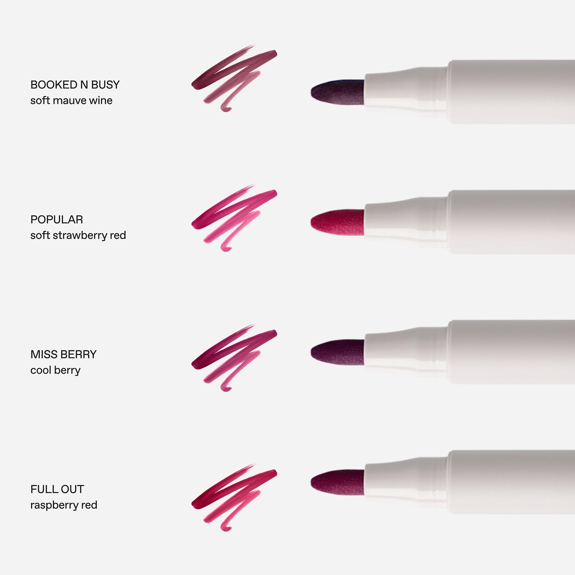 r.e.m. beauty Practically Permanent Lip Stain Marker | 1.6ml | Booked N Busy