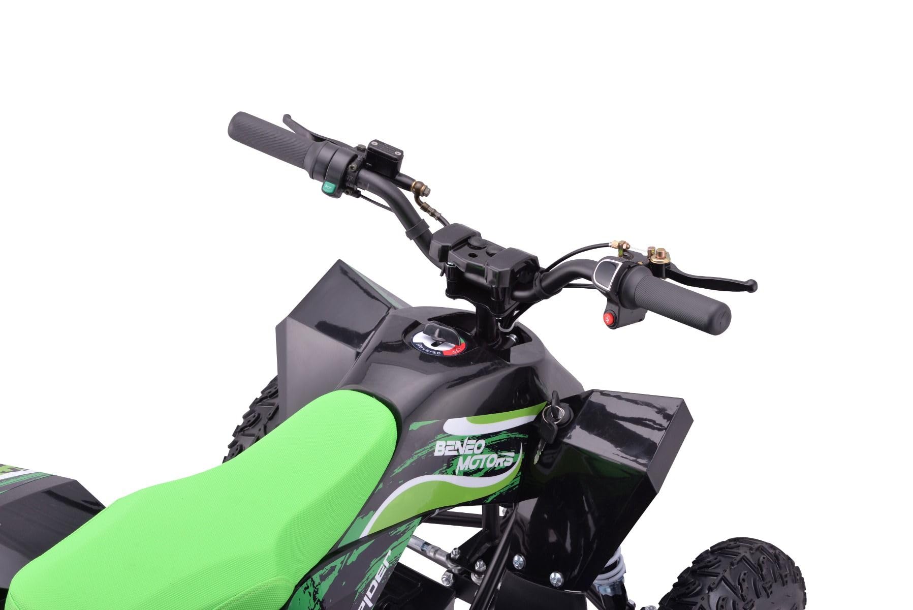 Elektro ATV - Quad für Kinder Beneo Motors Spider Grün - 1000W