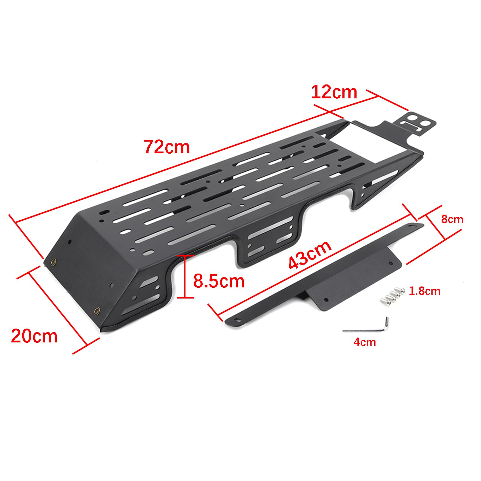 Uchwyt do przechowywania na dach samochodu Suzuki Jimny JB64 JB74 2019-2024 2-drzwiowy, aluminiowy tuning akcesoria w konsoli środkowej powyżej