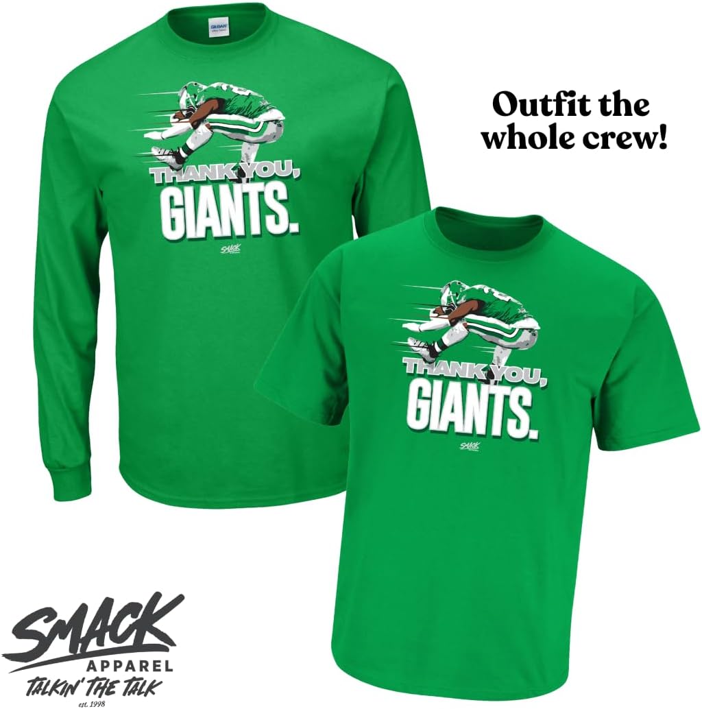 Smack Apparel Thank You, Giants T-Shirt for Philadelphia Football Fans (SM-5XL) - Image 5