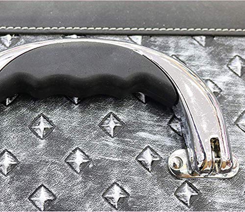 BYCDD Trolley Kosmetikkoffer Schminkkoffer, Tragbarer Reisen Multikoffer Etagenkoffer 2-Schicht-Make-up Koffer Beauty… – Bild 4