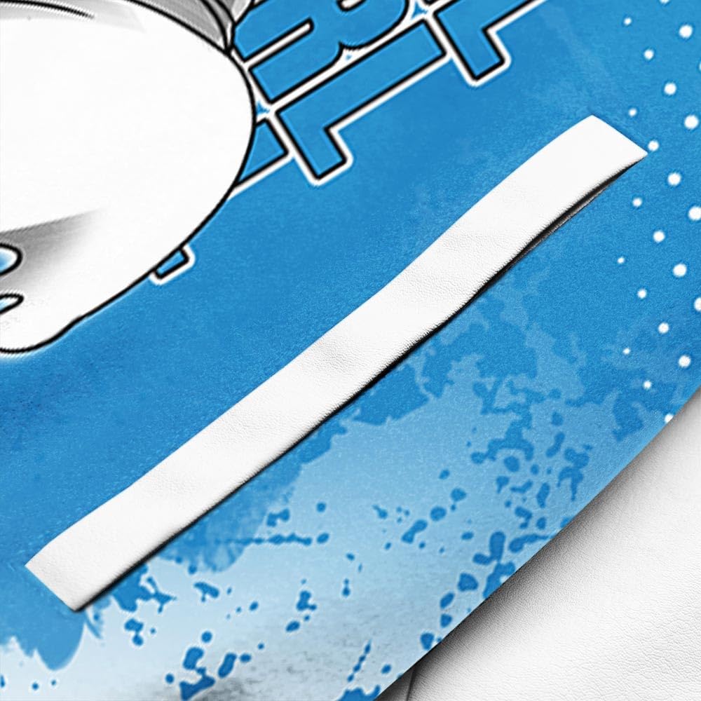 Dunkare Powder Blue 9s Baseball Jacket - Melaninn Unique Glitch Dot Varsity Jacket Unisex New