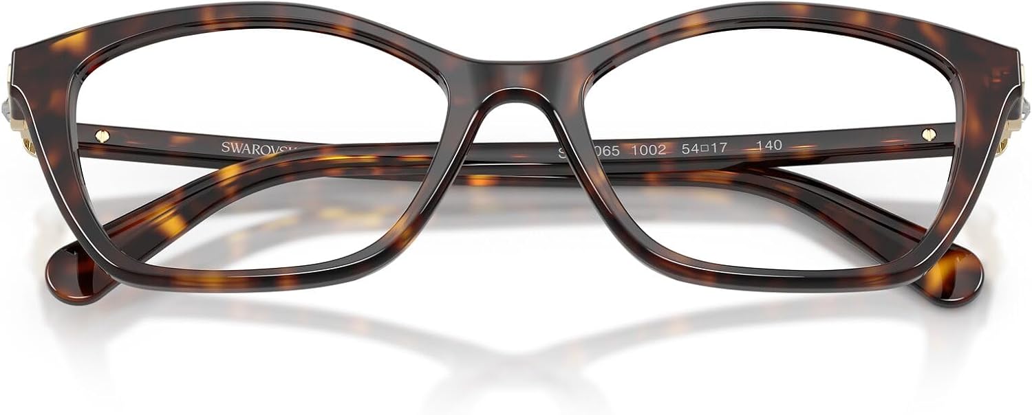 Swarovski womens Sk2065 Square Prescription Eyewear Frames