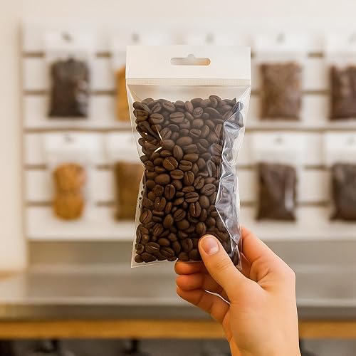 Miniatura 3 de 888 Display – 200 bolsas de golosinas ultra transparentes, panadería, vela, jabón, bolsas de galletas con sello adhesivo (4 x 6 pulgadas, 200