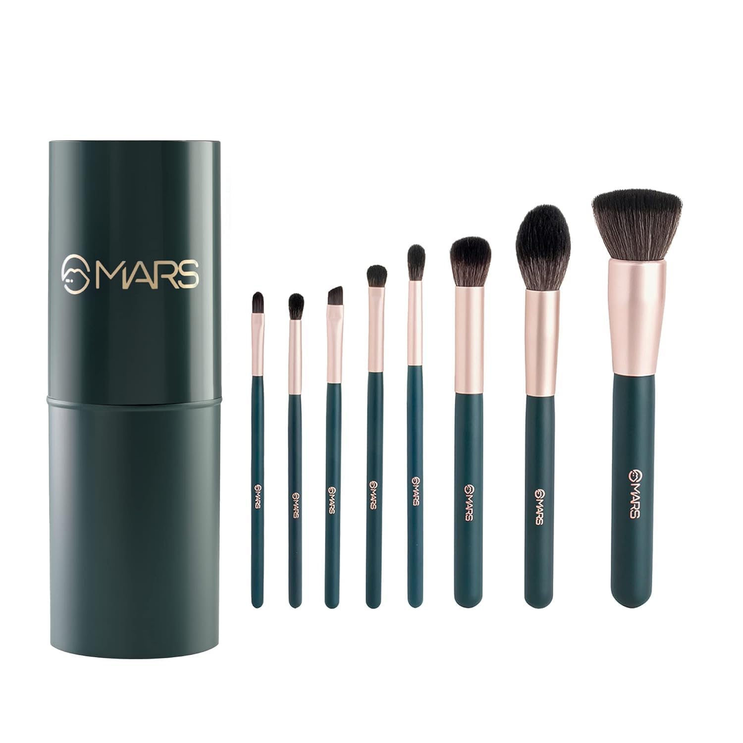 Tools of Titan Brush Set of 8 with Holder | Face & Eyes Makeup Brush Set with Ultra Soft Bristles (PACK OF 8)-SH7711-image-20