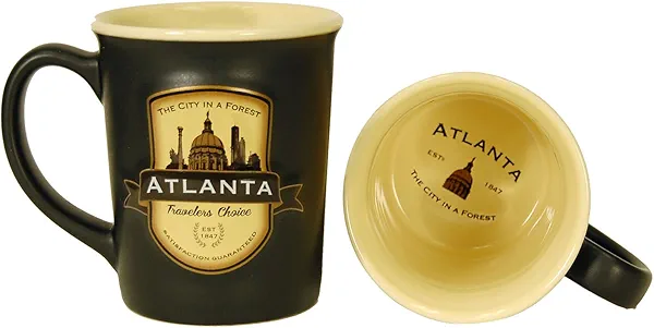 Americaware Atlanta 18oz. Emblem Coffee Mug