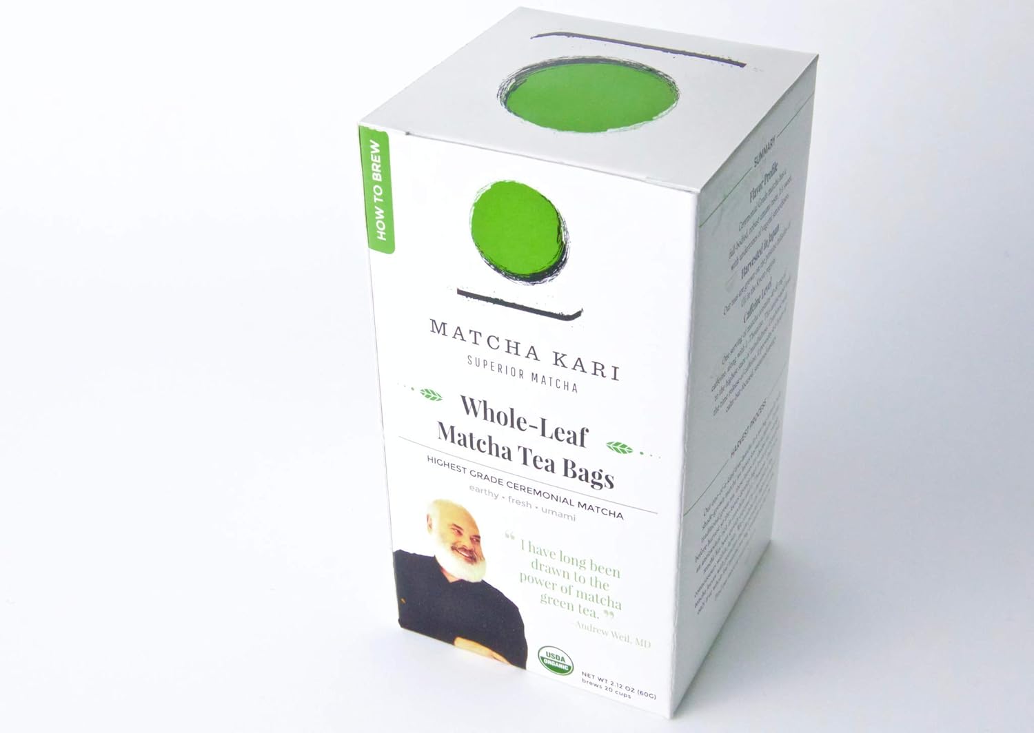 Buy Matcha Kari Organic Superior Japanese Matcha Green Tea Bags