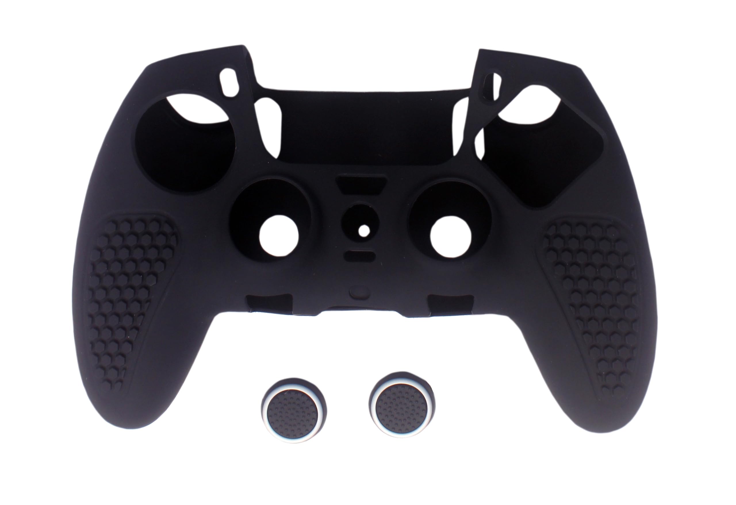 New World Anti-Slip Ergonomic Silicone Cover Case for PS5 Edge Controller, Soft Rubber Protector Skin for PS5 Edge Wireless Controller with Thumb Grip Caps - Black (B0DCWCB8WZ) Amazon Price History, Amazon Price Tracker