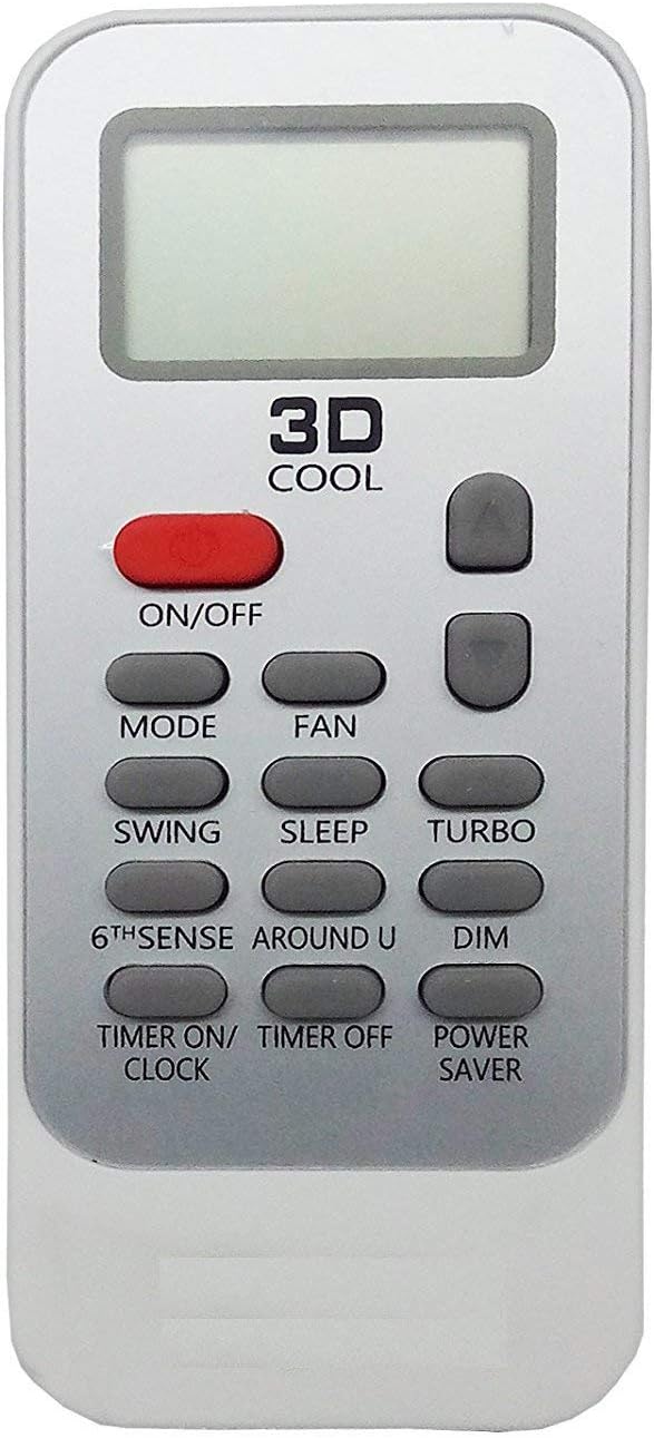 REMOTEX 129 AC Remote Compatible for Whirlpool 3D AUTO AC