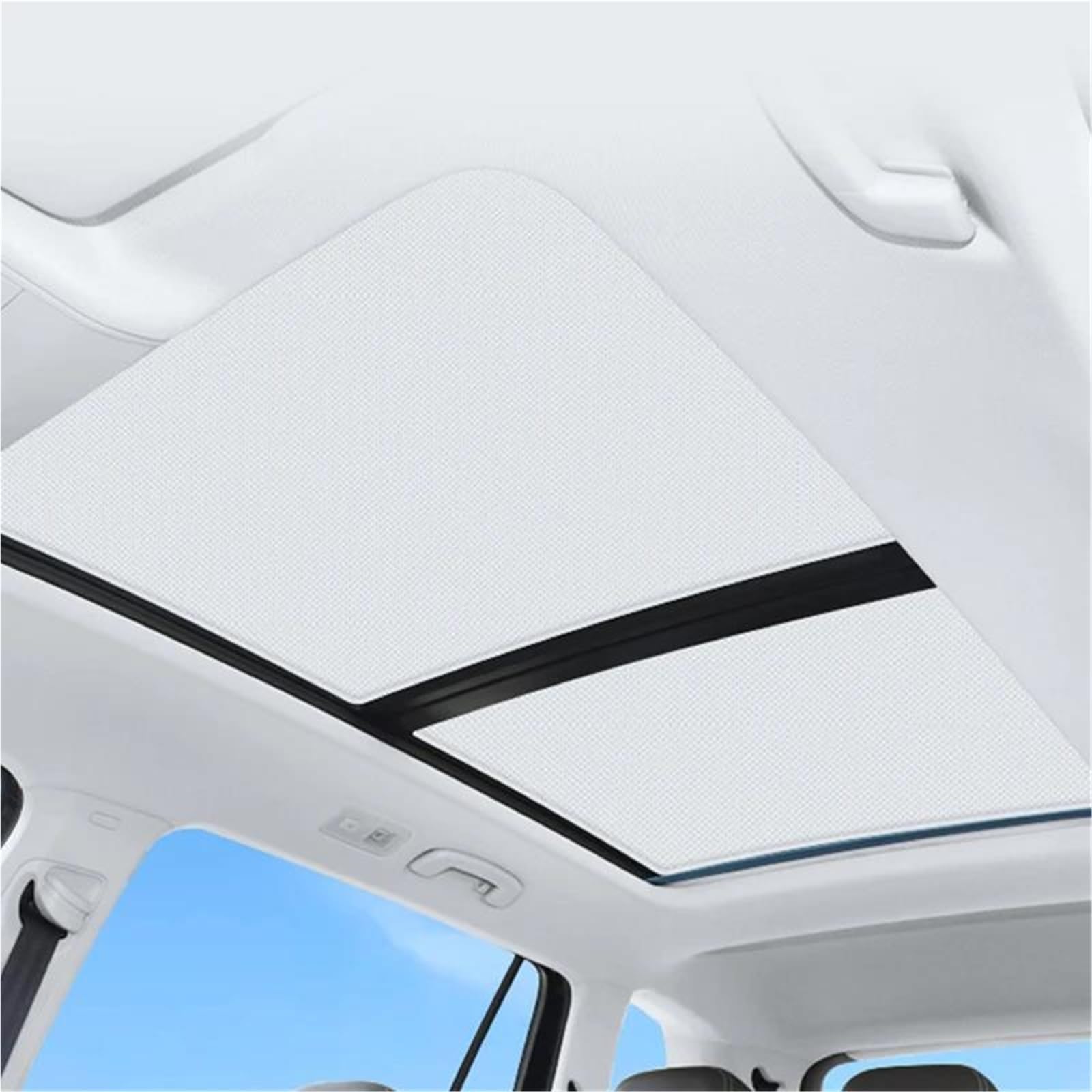 Parasole Tettuccio Apribile Copertura Parasole Per Tettuccio Apribile Auto Con Adsorbimento Elettrostatico Per Toyota Per Harrier XU80 2020-2024, Isolante, Adesivo Sky