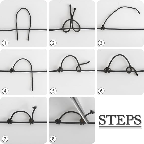 Archerest 1PC Bow String D Loop, 10 ft. Release Material Nocking Loop Rope