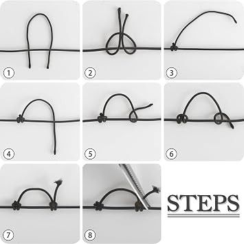 Archerest 1PC Bow String D Loop, 10 ft. Release Material Nocking Loop Rope
