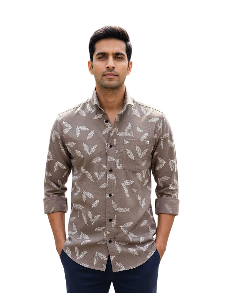 Men's Regular Fit Full Sleeve Linen Shirrt | Men's Formal Shirt for Men | Stylish Man's Wear Shirrt for Office Or Party