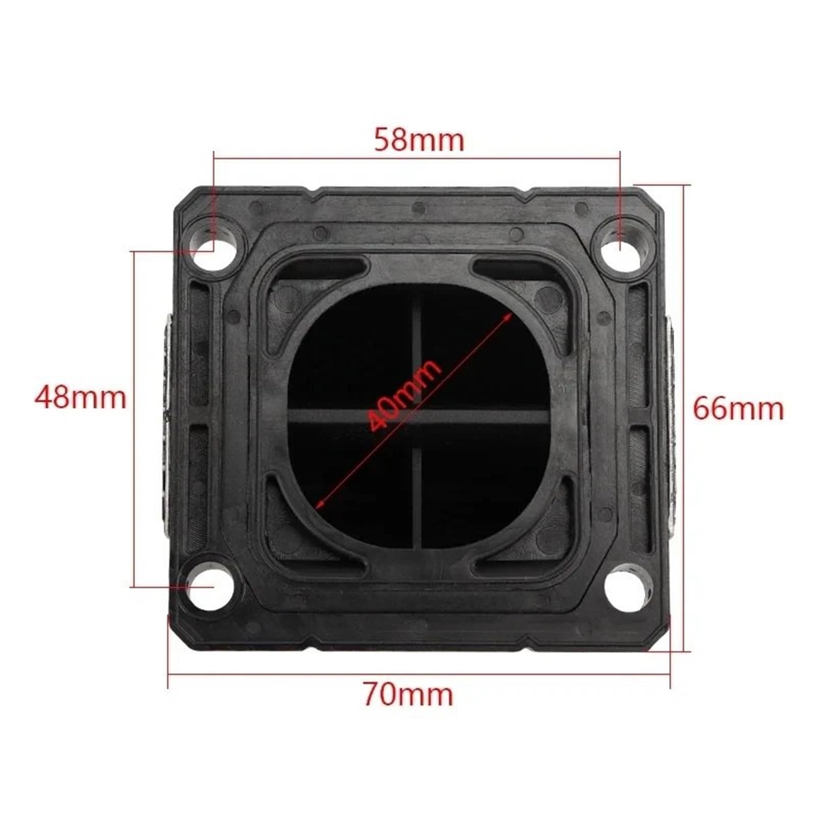 Motorrad Membranblock V4144 Reedventil passend für RD350 RD250 DT180 DT175 YZ125 RXZ RXZ-D Y15ZR RX115 YZ60 Reeds Einlass membrane