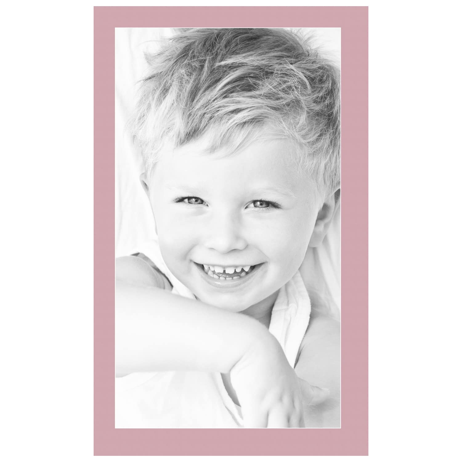 18x32 Soft Pink / Seashell Custom Mat for Picture Frame with 14x28 opening size (Mat Only, Frame NOT Included)