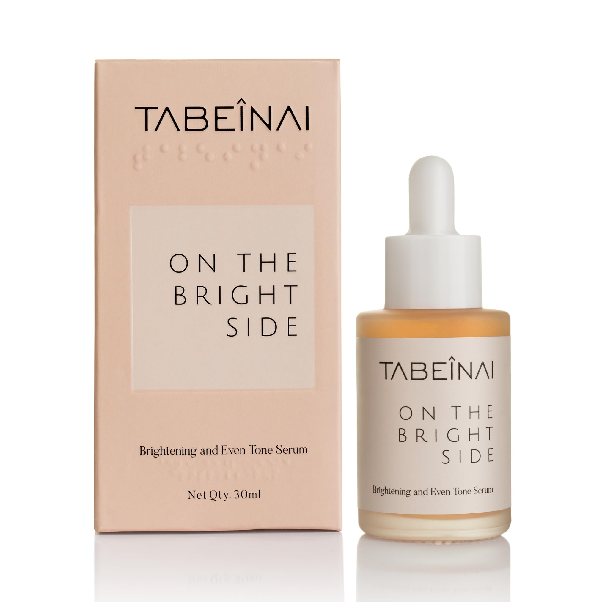 Tabeinai Brightening & Even Tone Face Serum for Radiant Glow, Dark