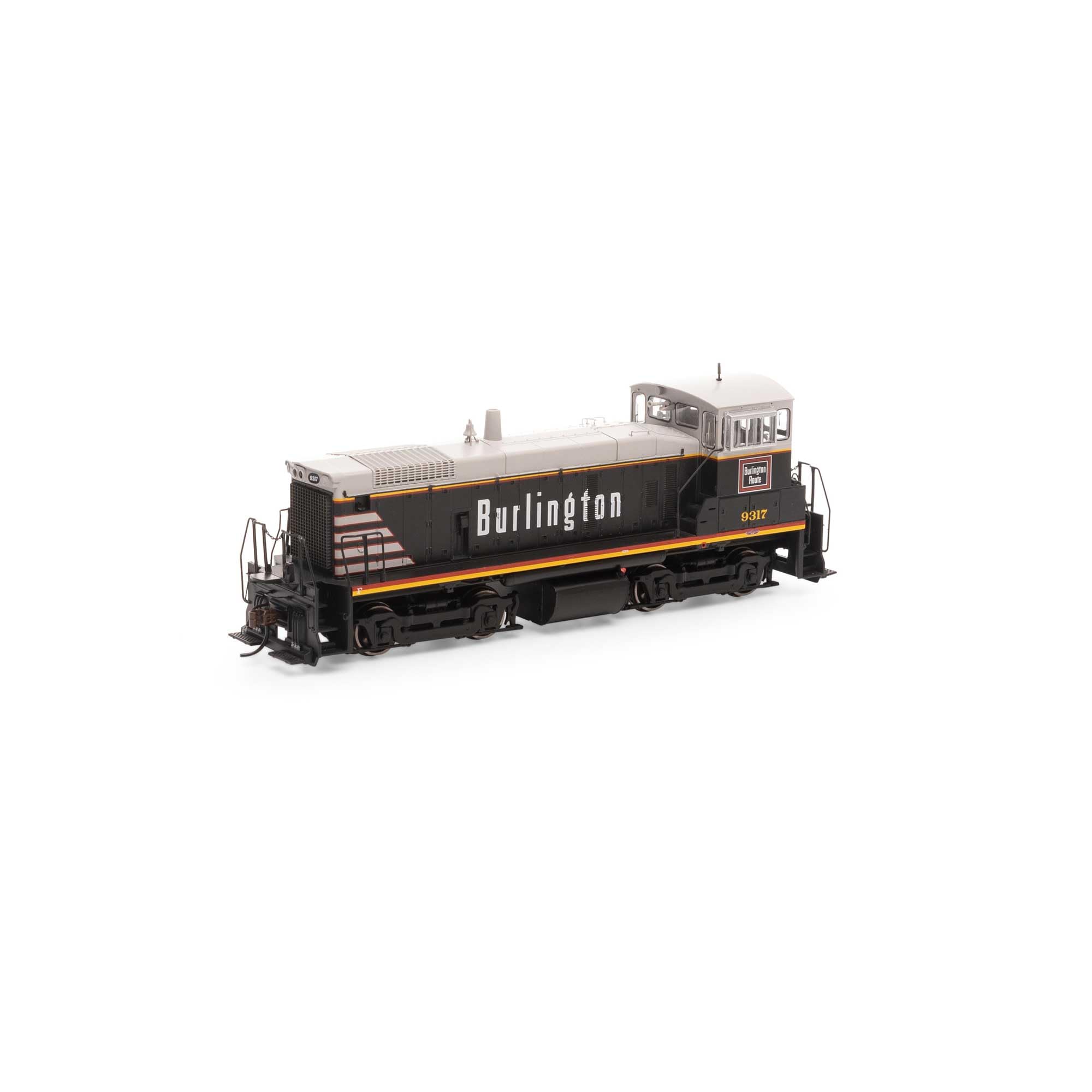 Athearn HO SW1000 w/DCC & Sound CB&Q #9317 ATH86845 HO Locomotives