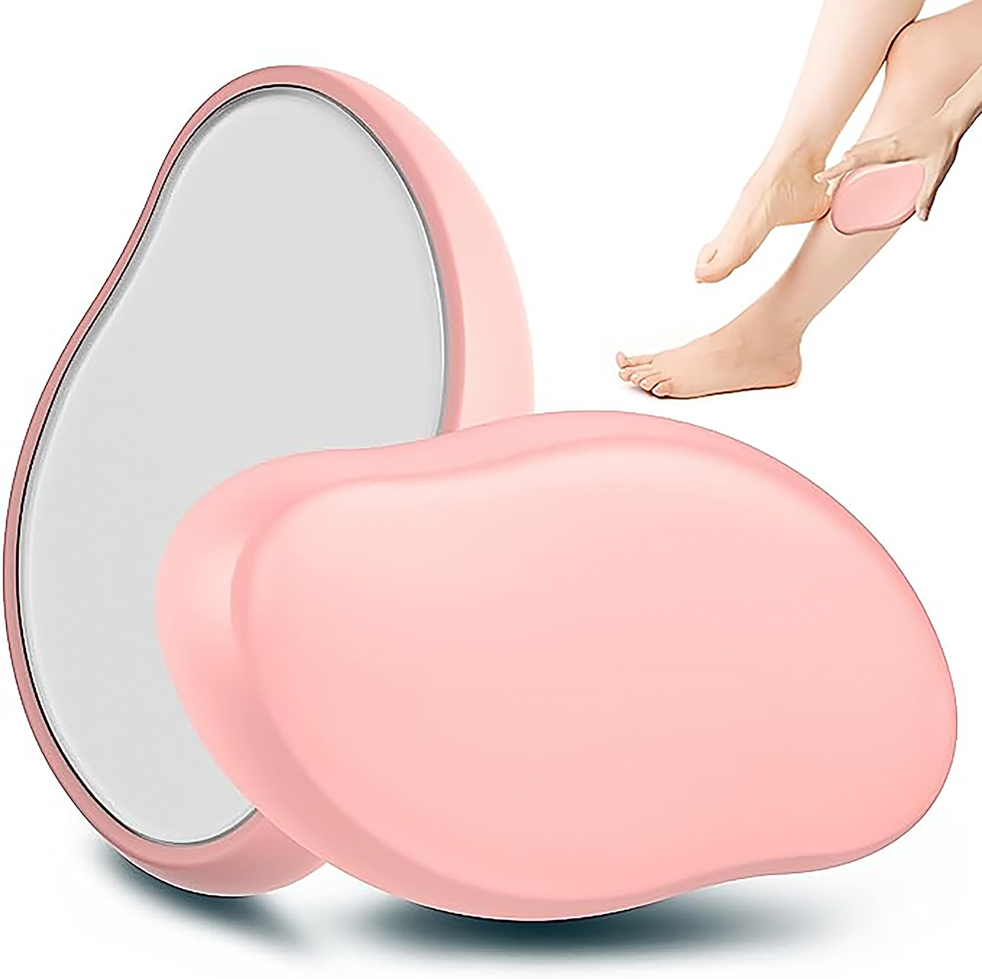 Crystal Hair Eraser, Painless Exfoliation Bleame Hair Removal Tool for Men Women, Soft Smooth Silky Skin, Magic Hair Removal (Pink) (B0BCR916SW) Amazon Price History, Amazon Price Tracker