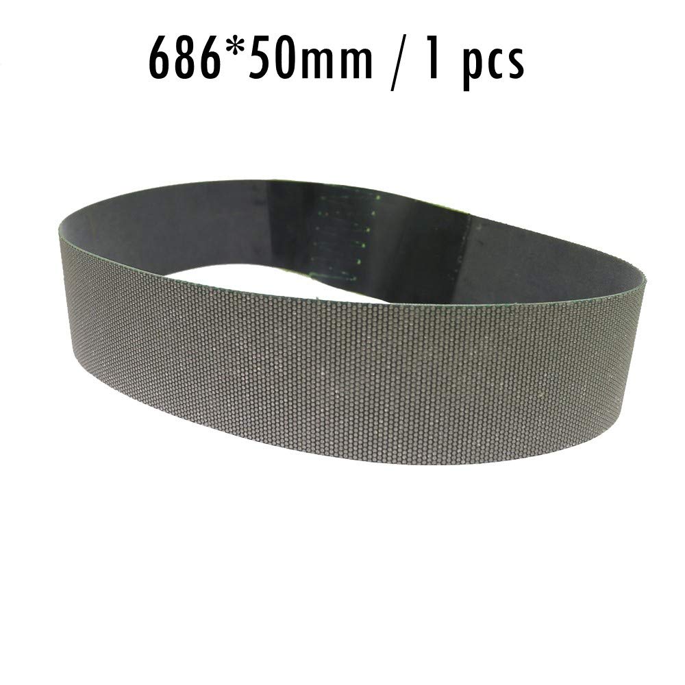 Nastro abrasivo diamantato elettrolitico P200 / 230 per medicazione lucidante per molatura in vetroceramica in lega dura, 330x10mm x 5 pezzi, P1000