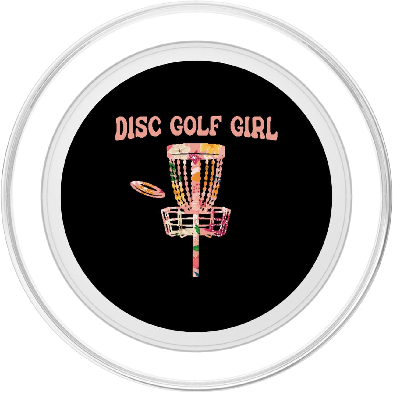 Disc Golf Girl - Disc Golf Player Frolf Frisbee Golf PopSockets MagSafe PopGrip for iPhone