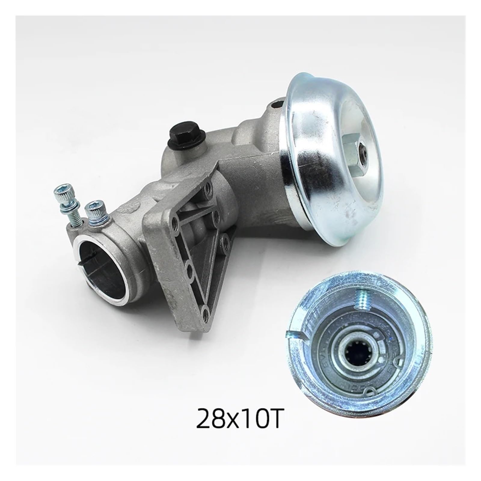 Caja de cambios de 28mm y 10T, cabezal de trabajo, desbrozadora, cortadora de césped, compatible con EM780 oleo-mac Series 36 43 44