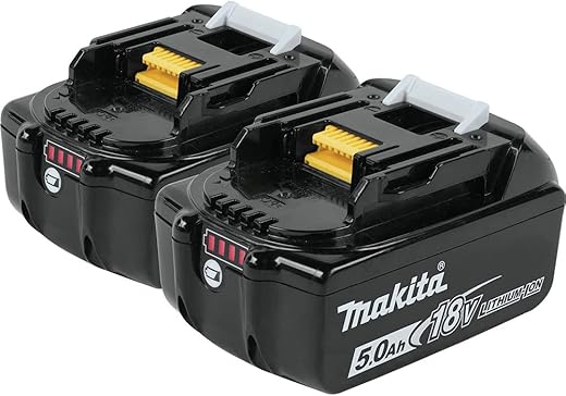 Batteries Makita 18V LXT 5.0Ah Lithium-Ion Battery 2-Pack