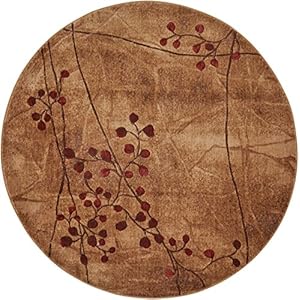 Nourisonsomersetrusticlatte79xroundarearugeasycleaningnonsheddingbedroomlivingroomdiningroomkitchen8round  Urban Country Home Decor Nourison somerset rustic latte 79 x round area rug easy cleaning non shedding bed room living room dining room kitchen 8 round  urban country home decor