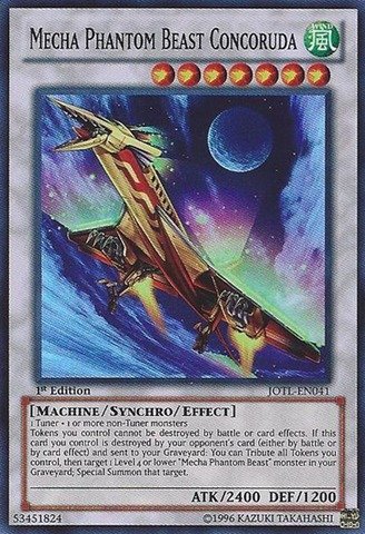 Amazon.com: YU-GI-OH! - Mecha Phantom Beast Concoruda (JOTL-EN041) -  Judgment of The Light - 1st Edition