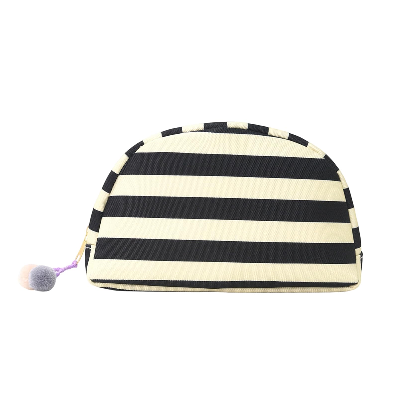 Xinsheinelry Striped Toiletry Bag Room Interior Ideal for Cosmetics Accessories and Personalize Items Multipurpose Cosmetic Planner