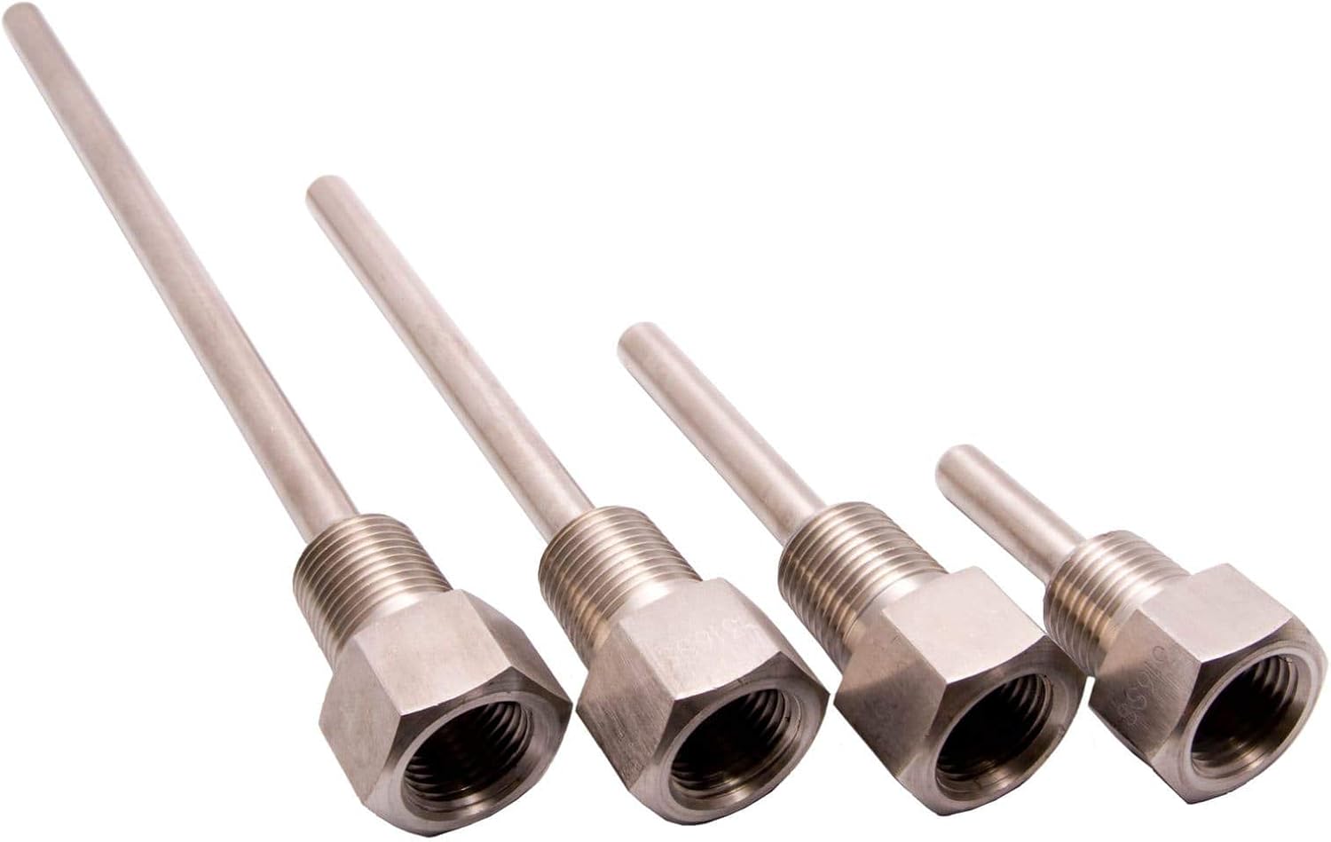 2-1/2" Thermowell Stainless Steel 316-1/2" NPT Connections