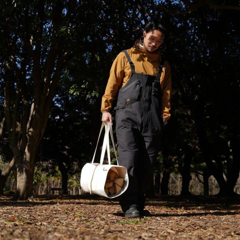 Amazon | [アッソブ] ALBERTON CANVAS FIRE WOOD BAG 薪バッグ