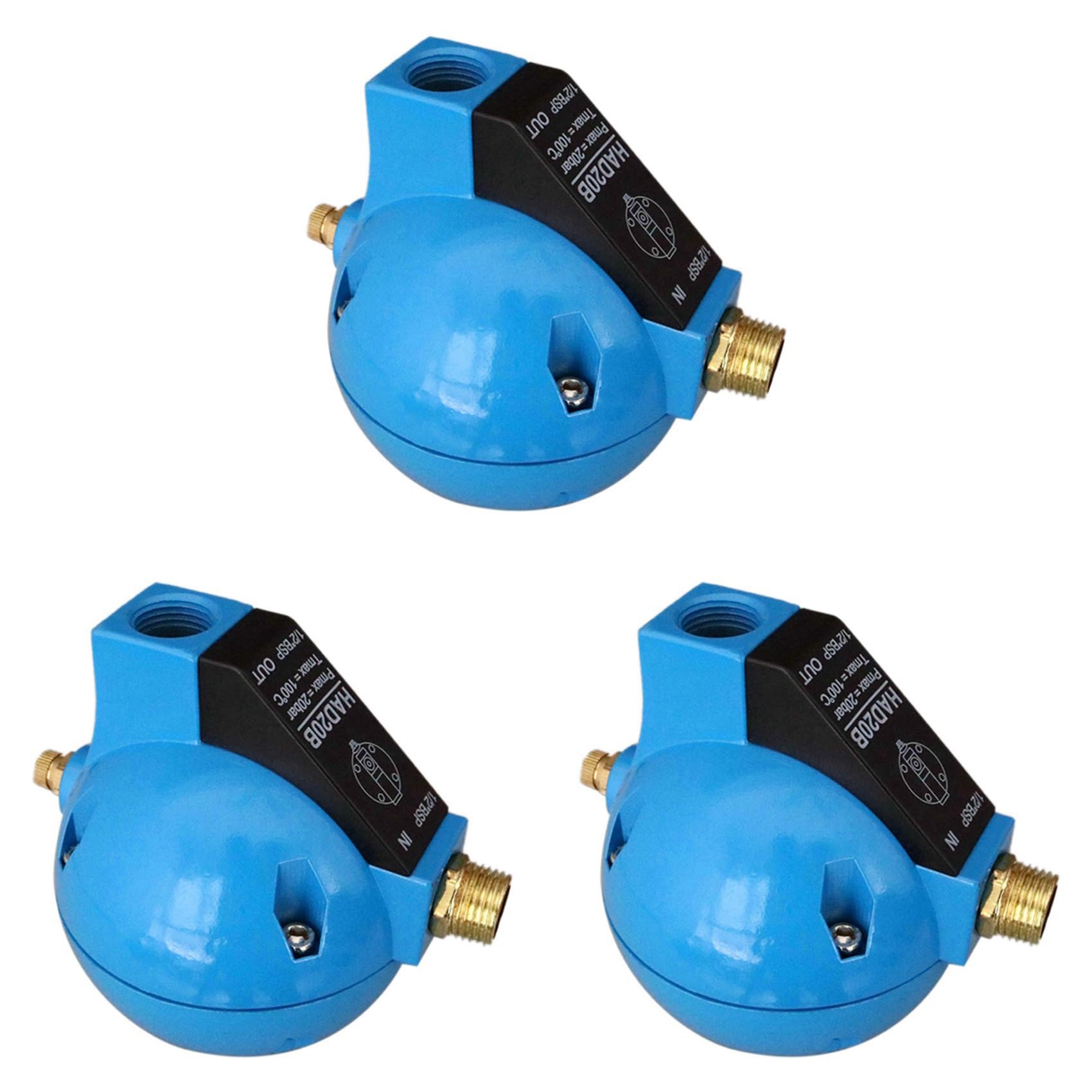 Jnchdghwa As Shown 3X Had20b Compressed Air Automatic Float Drain Valve 1/2Inch 400L/M Condensate Water Machine