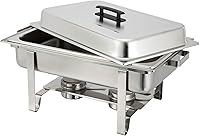 Vista 2 de Winco Newburg - Chafer de acero inoxidable, 8 cuartos de galón