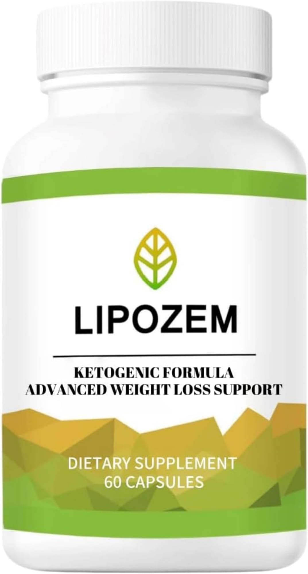 Lipo-zem Capsules, Lipozem Advanced Formula Supplement, Lypozem Natural Ingredients Reviews - (60 Capsules) A1