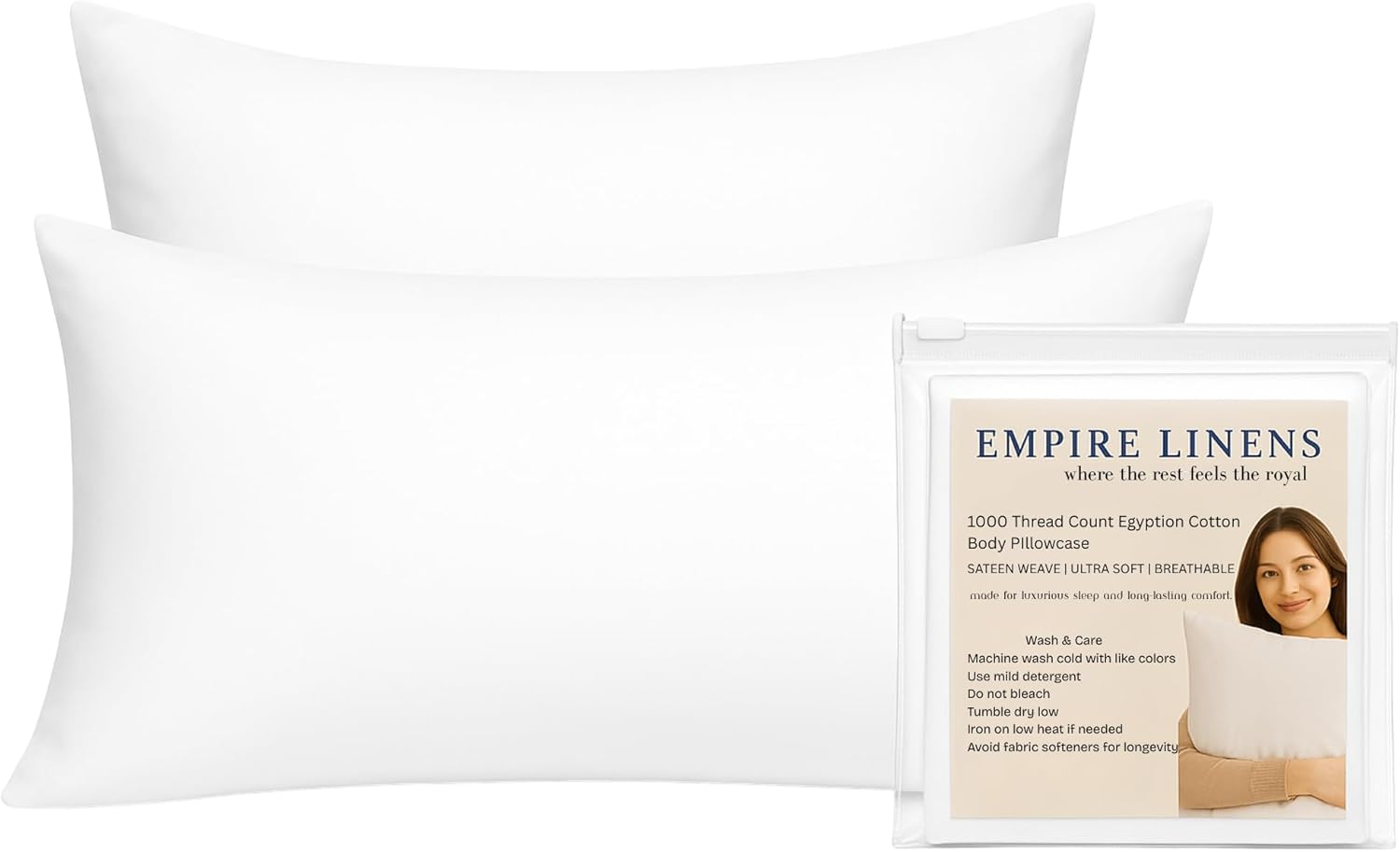 Toddler Pillowcase | Cotton Soft Pillow Cover for Kids | Zippered Closure | Breathable & Washable | Fits Toddler Pillow (White, 12×16 Inch)