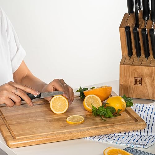 Miniatura 3 de Miracle Blade Juego de cuchillos de 9 piezas de clase mundial versátil, afilado y duradero