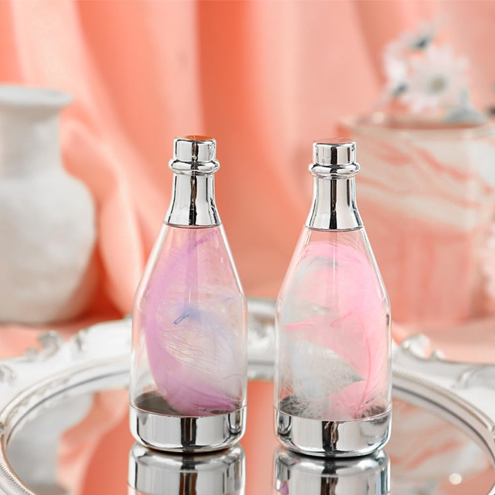 60 pcs Wedding Favor Boxes Bottle Shaped Candy Containers Party Treats Birthdays Holiday Celebrations