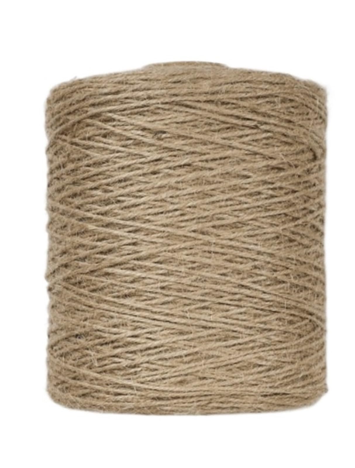 Corda Canapa Naturale Spago di iuta rustico 3/4/5/6/14mm Corda for cucire artigianale Riutilizzabile Cavo resistente all'usura Giardinaggio Lavoro a maglia all'uncinetto