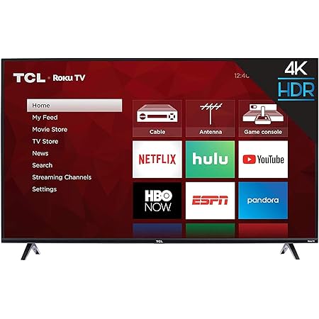 Amazon Com Tcl 43s425 43s423 43 Pulgadas 4k Ultra Hd Smart Roku Led Tv 2018 Renovado Electronics