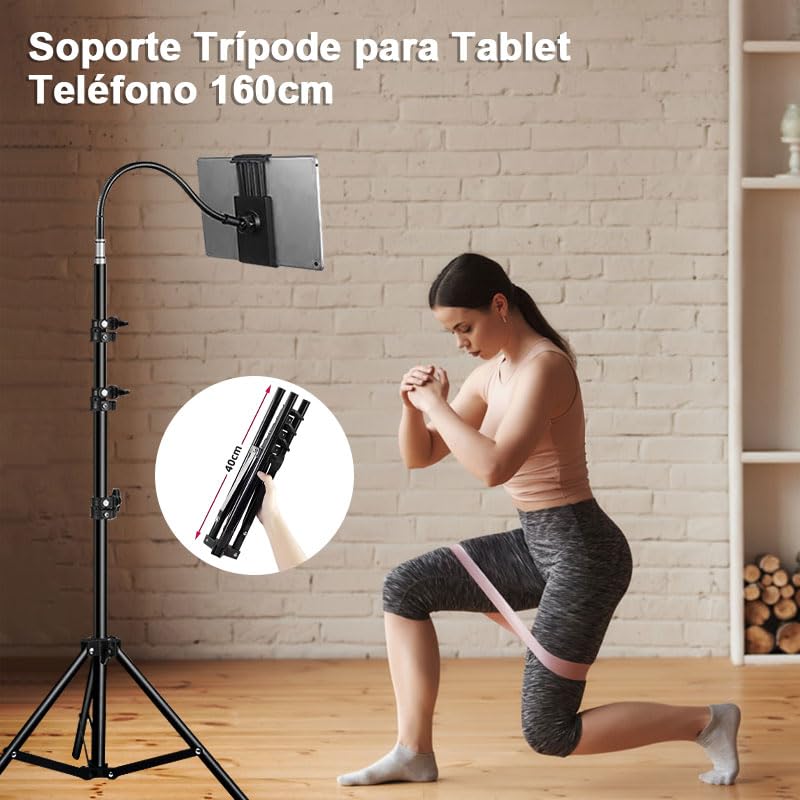 La mejor comparación de Soporte Tablet trípode disponible en línea para comprar. 9 Imagen adicional